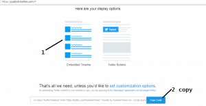 twitter widget to blogger blog-copy code