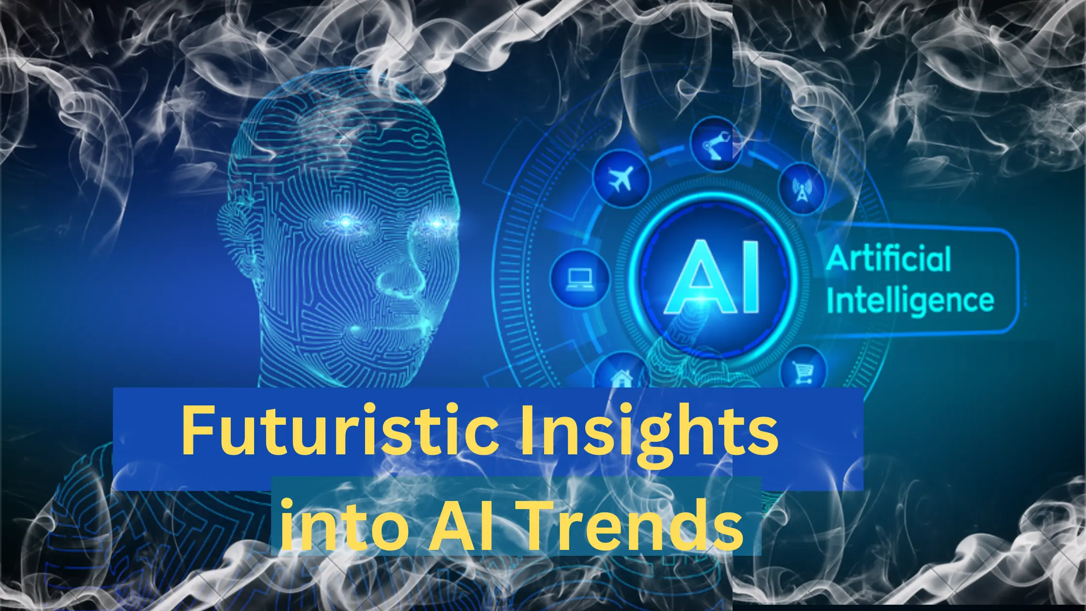 Futuristic insights into AI trends shaping tomorrow’s data science landscape.