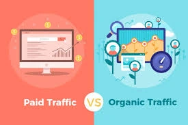 Paid search vs Organic traffic