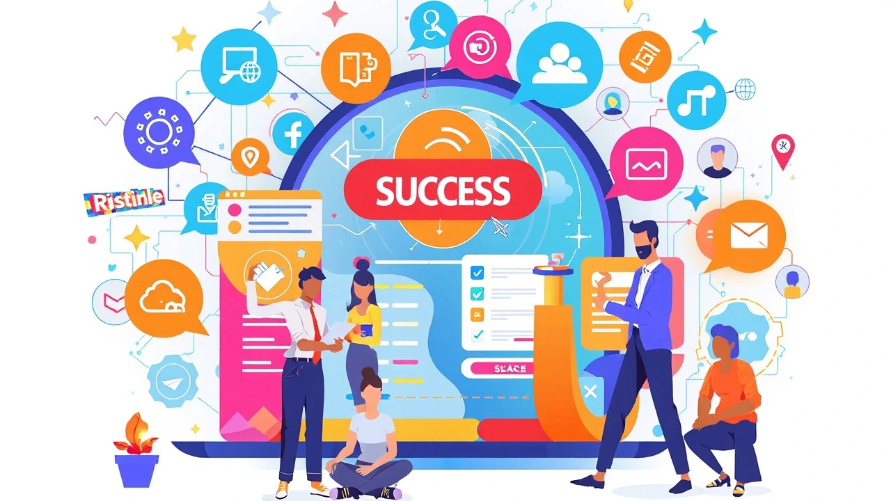 social media success with SEO 